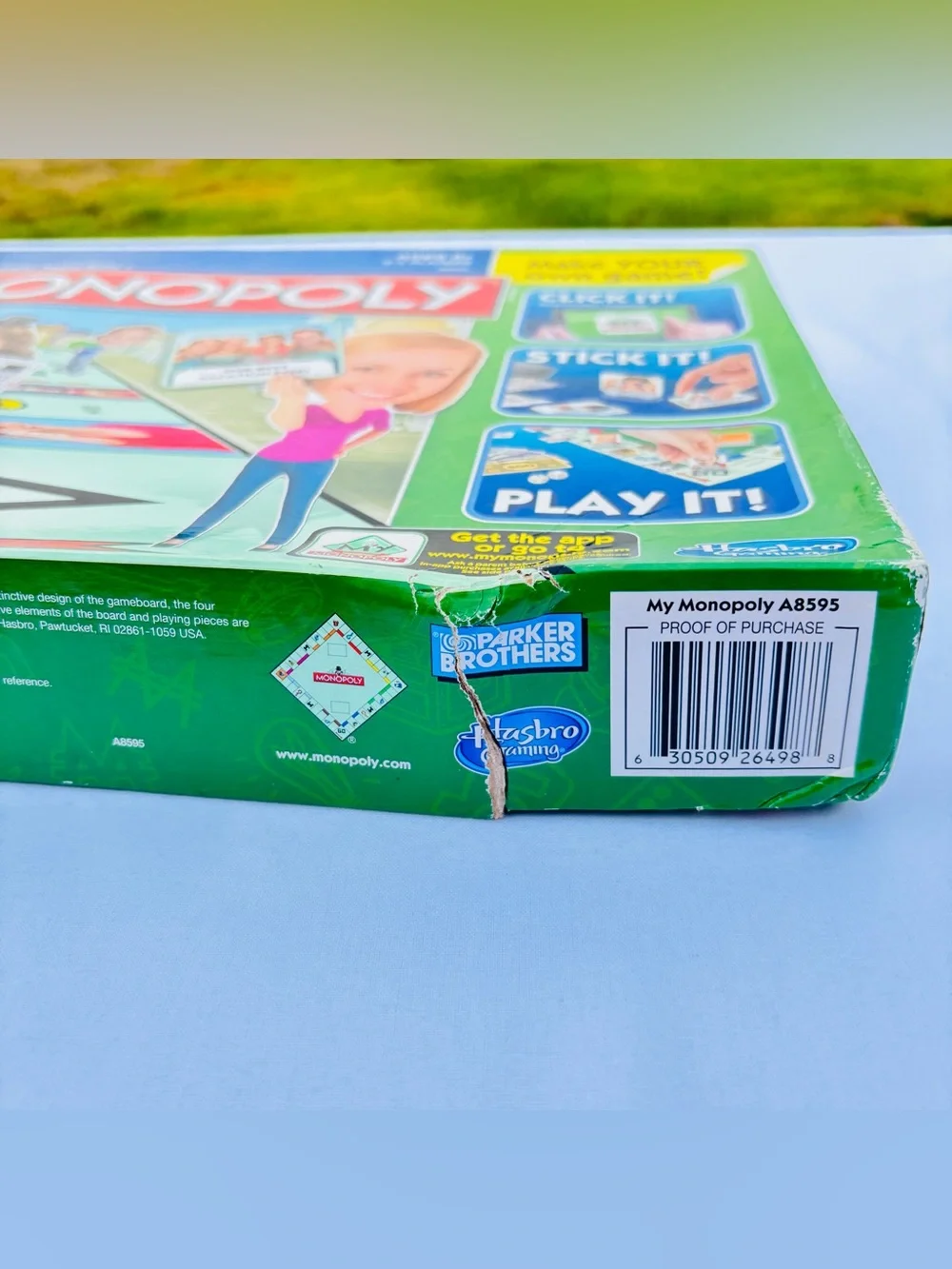 My Monopoly Family Board Game Personalized Customizable Version Hasbro 2014 New